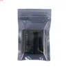 100 multi dimensioni Self Seal traslucido antistatico Mylar sacchetto piatto con chiusura a zip borse per accessori per telefoni cellulari