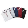 Designer de mode Polos Hommes T-shirt à manches courtes Original Single Lapel Shirt Veste Homme Sportswear Jogging Suit M-3XL # 662