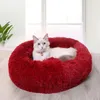 Cat Beds & Furniture Winter Warm Flannel Soft House Dog Bed Cats Supplies For Large Dogs Cushion Pets Mat Pet Products Basket