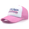 I lager Snabb leverans Trump Hat 2024 U.S Presidential Val Cap Party Mössor Gör Amerika Bra igen Mesh Sports Caps