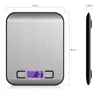 Stainless Steel Electronic Scale Kitchen 5kg Household Food Small Gram Baking 210728