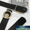 女性のための高級ベルトのためのダブルリングg真珠のセントリーフェムミジーンズレザーベルトシニーラインストーンウエストバンドの女の子ズボンCINTOS工場価格専門のデザイン品質