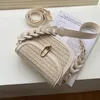 Cross Body Weave Underarm 2021 Zomer Hoge Kwaliteit Stro Dames Designer Beach Handtas Reizen Schouder Crossbody Portemonnees