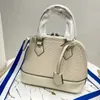 Carteras Diseñador ALMA BB Bolsos Bolsos de mujer bolsos de compras casuales bolsos de concha patrón de bolso de carta simple bandolera embrague hombro tote titular de la tarjeta señora billetera