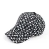 Cappellini di marca Primavera Estate Nero Bianco Colore Plaid Stampa Berretti da baseball Gorras Beisball Casquette Papà Cappelli per donna Uomo