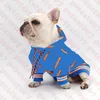 ファッションペットセーターパーカードッグアパレル文字プリントペットスウェット服屋外ブルドッグテディ犬セーター