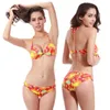 Bikinisupps￤ttning 2022 Mer Bikini Spring Bathing Suit MS Steel Tower Padding Spot Wholesale DM037 Europeisk kod