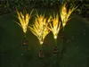 Солнечные огни пшеницы дизайн светодиодные лампы садовые украшения водонепроницаемый IP 66 открытый парк декоративный ландшафт фея лампы ночной свет