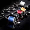 Keychains Freely Shiftable Keychain Car Gear Key Ring Modification Head Type Chain Accessories