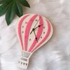Настенные часы воздушный шар часы пончик твердой древесины в стиле формы стиль творческие акриловые виситные часы 3D ресторан гостиной дома декор