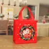 Рождественская подарочная упаковка мешок без ткани Сумка Santas Bag Bag Candy Claus Bags Xmas Pired Santa Sacks для украшения фестиваля DH8750