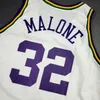 Chen37 Rzadka koszulka koszykówki mężczyzn Młodzież Kobiety Vintage Karl Malone Champion 95 96 High School Size S-5xl Niestandardowy nazwa lub numer