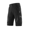 Cycling Shorts Men's MTB Mountain Bike Outdoor Sports Ropa Breathable Loose Fit Running Riding Bicycle Zip Pocket264D