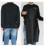 Lederen schort waterdicht en oliebestendig volwassen heren werk tailleband dames keuken huishouden el overall smock253M