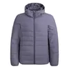 Oversized 5XL 6XL Men's Seamless Down Hooded Jacket Men Lightweight Water-Resistant Breathable Windproof Down Jacket 211015