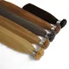 top quality prebonded inhair grade 8a hair extensions italian keratin flat tip in hairextension 1g s 200s lot free dhl