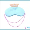 Masken Vision Care Gesundheit Beautycrown Blinder Winker Maske Gepolsterte Eyeshade Rest Entspannen Sie sich für den Schlaf Eye Er Travel Cartoon Lange Wimpern St148 D