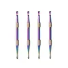 Rainbow DAB Kleurrijke Metalen Tool Rvs Dabber Gereedschap 106-122mm voor Dry Heb Wax Atomizer Vapor Pen Kit Accessoires