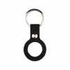 Étuis de protection souples en silicone TPU pour étiquettes Air Tag Airtag Anti-perdu Device Finder Keychain Tracker Protect Cover avec boucle résistant aux rayures