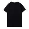 2021 Men's Stylist Designer t shirt Fashion Alphabet-Print Summer Short Sleeve Black and White High Quality S-2XL#14