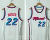 Vintage Men Jimmy 22 Butler Jerseys 2021 New Earned Yellow Pink Blue City Black White Red Basketball College Shirts Stitched Size S-2XL