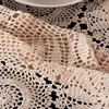 Handmade Crochet Tablecloth Dinner Round Table Cloth 100% Cotton Many Size Available 211103