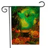 Halloween Festival Tuin Decoraties Vlaggen Pompoen Haunted House European American Courtyard Decoratie Banner Vlag WY1501