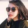 Sunglasses Korea Round Men Women Mad Crush Acetate Polarized UV400 With Brand Case