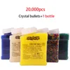 20000 Pçs / conjunto de cor de cristal macio balas de água paintball lama crescer esferas Bolas de solo armas de brinquedo acessórios