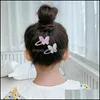 Saç Aessories Bebek, Çocuk Annelik Çocuk Headdress Kelebek Firkete Prenses Kız Sevimli BB Klip Bangs Kırık Şapkalar Dekorasyon Bırak