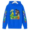 2022 Autumn Winter Plant Vs Zombies Print Children Hoodies Cartoon Game Boys Clothes Kids Streetwear Clothes For Teen Size 414 T21872407