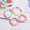 Acrylic Children's Cartoon Bracelets Children Cute Jewelry Party Colorful Bead Bracelet Home Festive Supplies CGY156