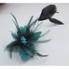 50pcs Feather Wedding hairpins Lots Headdress head flower Clip brooch fashion Breast pin School Girl Hair accessories