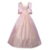 Casual Dresses Women Retro Party Gothic Vintage Dress Steampunk Court Princess Half Sleeve Temperament Cobe