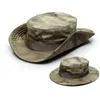 Kapelusze czapki zewnętrzne wojskowe kamuflaż boonie kapelusz słońca ochraniacz armii Paintball Army Trainting Fishing Hunting Cap Tactical Me