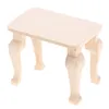 ミニ木製のテーブルの家具のおもちゃ1:12ドールハウスミニチュアアクセサリーDIY人形ハウスの装飾赤ちゃんのおもちゃ