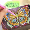 Special-shaped Diamond Painting DIY Butterfly Resin Jewelry Box Containers Desktop Decorative Storage Organizer Case#38