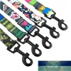 Dog Collar Leashes 5 Färger Pet Leash Lead Puppy Walking Running Train Rainbow Leads för Små Medium Stora Hundar Strap Belt Fabrikspris Expert Design