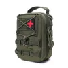 Taktisk medicinsk väska Molle påse första hjälpen kit utomhus jakt bil hem camping akut armé militär EDC överlevnad verktygspaket Q0721