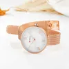 Curren Ladies Armbandsur Kvinnor Klockor Lyx Märke Quartz Rose Gold Klocka Klocka Kvinna Relogio Feminino Montre Femme 210527