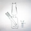 Stock 2022 Nuovo bong in vetro da 7 pollici Dab Rig con 14mm Downstem femmina 14mm Ciotola in vetro spessa Recycler Beaker Bong per fumo d'acqua BES121