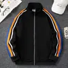 Mens Hoodies Sweatshirts autumn winter casual with a hood sport Zipped jacket black White Asian size Please contact me for more pictures