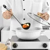 8 stks / set Siliconen Kookgerei met roestvrijstalen handvat Non-toestel Hittebestendige Keuken Gadgets Cookware Spatel