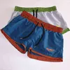 SEOBEAN Gefütterte Mesh-Shorts für Herren, Sommer-Laufshorts, kurze Hosen, Hosen, Taschen, Freizeit-Shorts, Schweißfutter, Netz-Sicherheitsshorts H1206