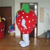 Advertising Accesstes Strawberry Mascot Costume Halloween Christmas Fancy Parto Cartoon personnage de personnage Suit adultes Femmes Men Habille Carnaval Unisexe Adultes