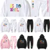 Hip Hop Imprimer Astro world Pantalons de survêtement À Capuche Survêtement THRILLS CHILLS Hoodies Plus pantalon Automne Streetwear Pull Hommes Femmes X0610