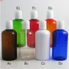 360 x 220ml Empty Colorful Body Wash Shampoo Plastic Lotion Cream Bottles 220CC Refillable PET Cosmetic Container with Disk Cap