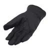 Pięć palców rękawiczki wysokiej jakości eleganckie kobiety pu skóra czarna jesień i zimowa modna modna female rękawica