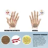 Wrist Support 1 Pair Arthritis Gloves Premium Arthritic Joint Pain Relief Hand Therapy Open Fingers