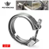 PQY - 2.5 "Normale of Quick Release V-bandklem Roestvrij staal 304 Turbo / Intercooler / Downpipe / Down Pipe / Slang PQY-VCN25 / VCQ25